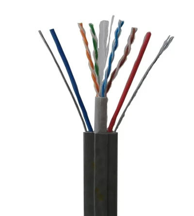 Cablu plat pentru lift Cat 5e+cablu TSFP de putere