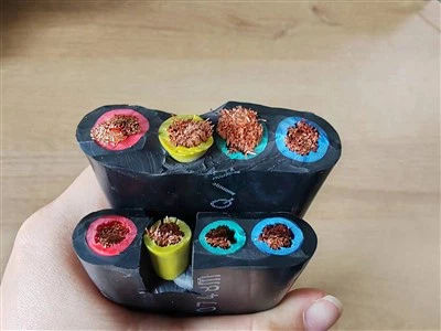 Cablu plat pentru pompa submersibila 450V/750V